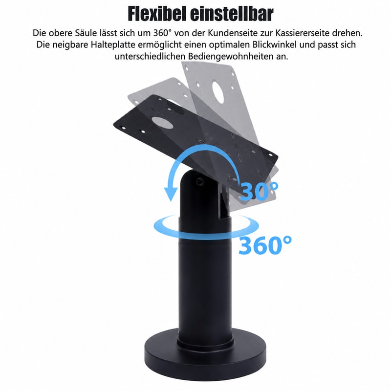 Verstellbarer VESA-POS-Displayständer, Bewegungsansicht 1