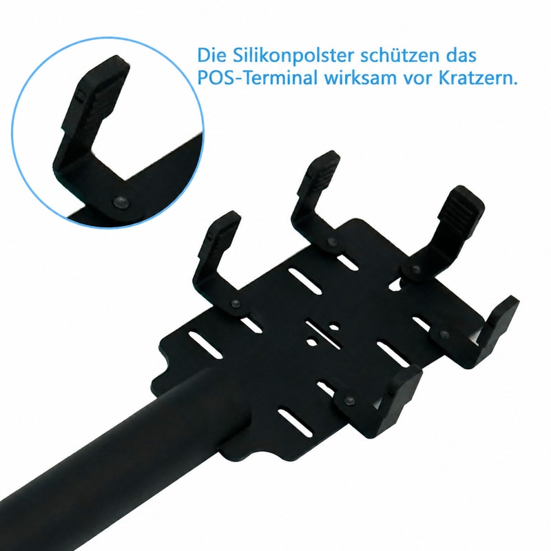 POS-Terminalhalterung mit langem Arm, Konstruktionsansicht 1