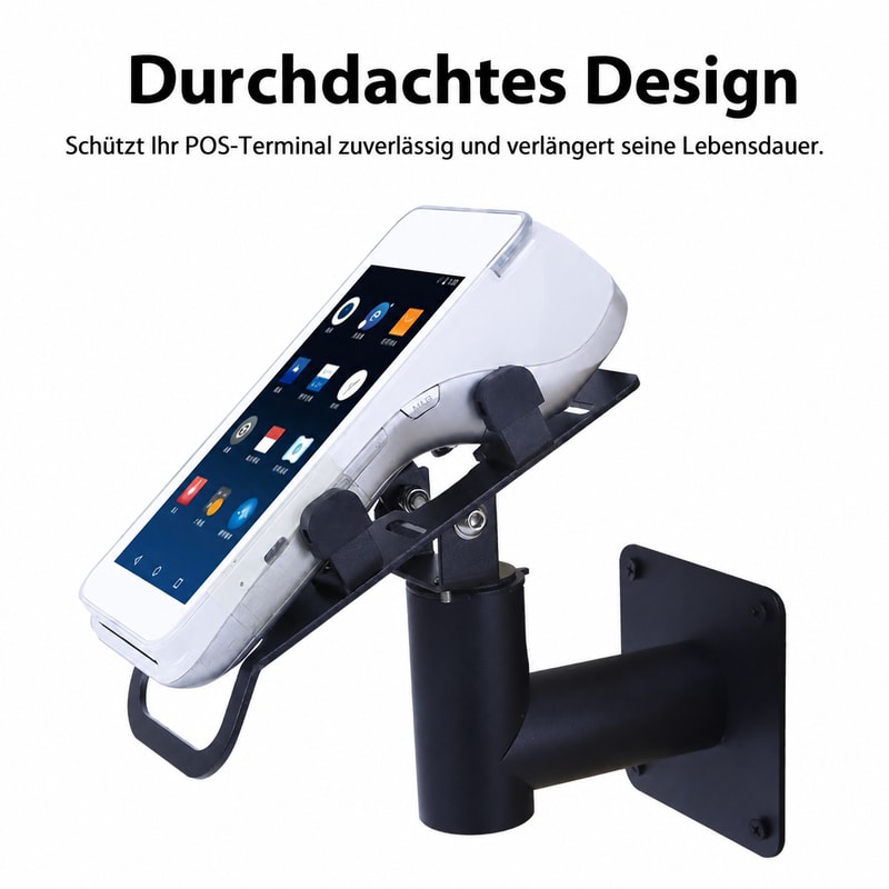 POS-Wandhalterung mit 360°-Drehung, Verstellansicht 1
