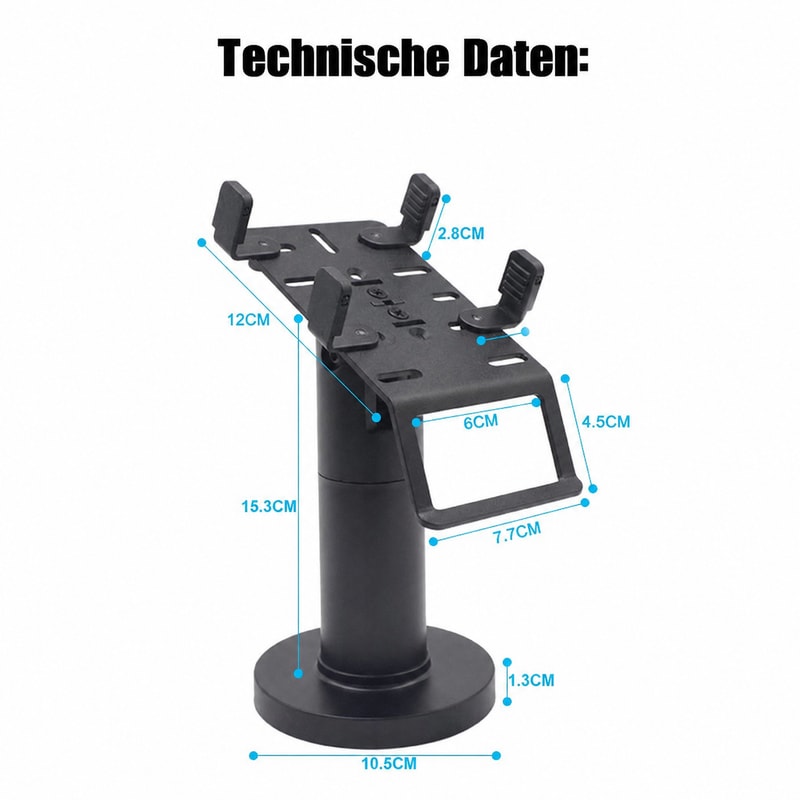 Universeller Drehständer für POS-Terminal, Detailansicht 2