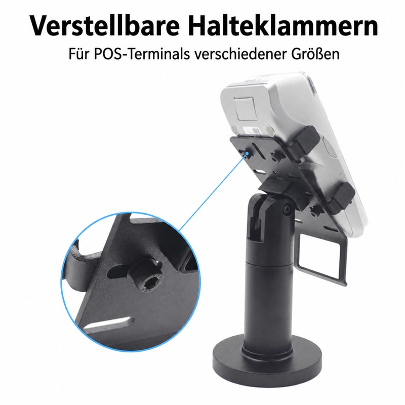 Universeller Drehständer für POS-Terminal, Detailansicht 1