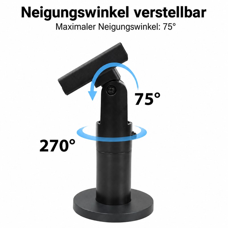 POS-Terminalständer für Kozen P5 / PAX A77, Bewegungsansicht 1
