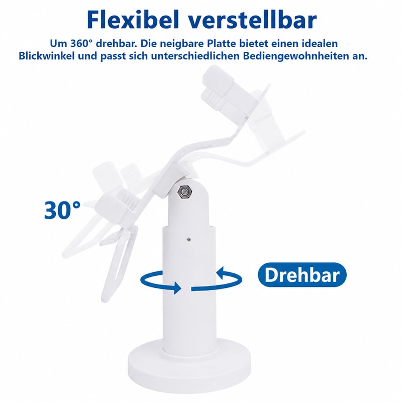 Verstellbarer POS-Mastständer für PAX A920 Pro, Bewegungsansicht 2