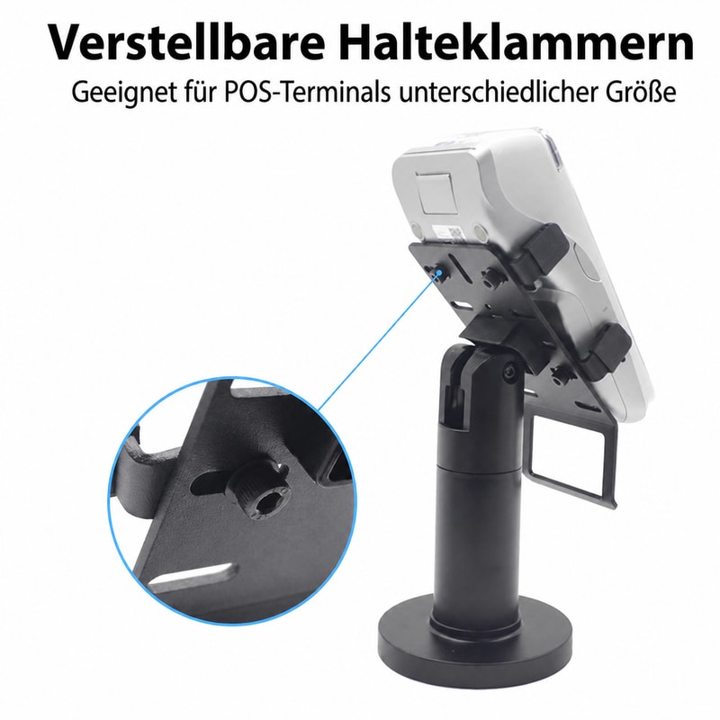 POS-Masthalterung mit verdeckter Kabelführung, Kompatibilitätsansicht 1