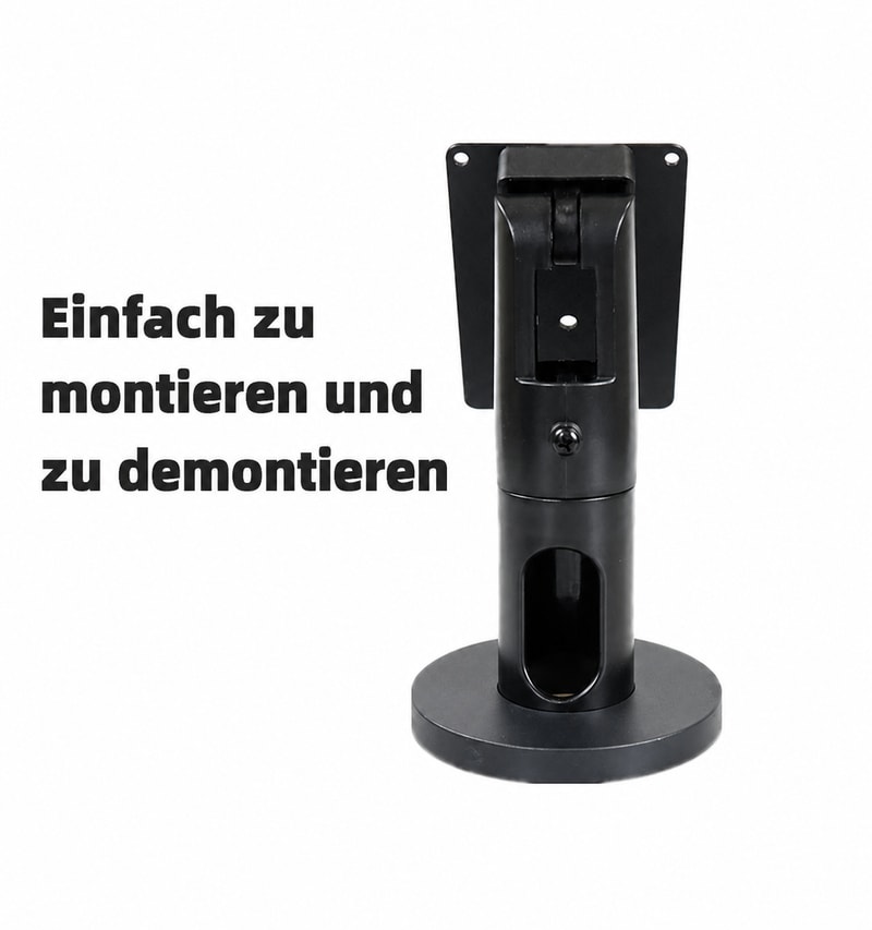 Um 270 Grad schwenkbare POS-Halterung für WizarPOS P1, Installationsansicht 1