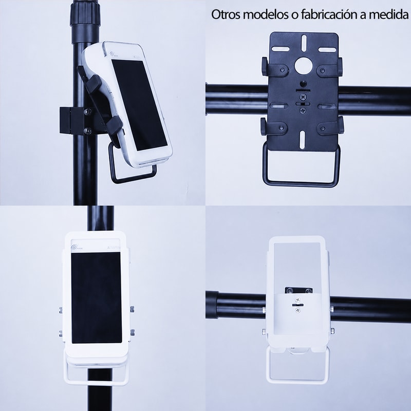 Soporte para terminal POS PAX A920 en autobuses, vista de configuración 1