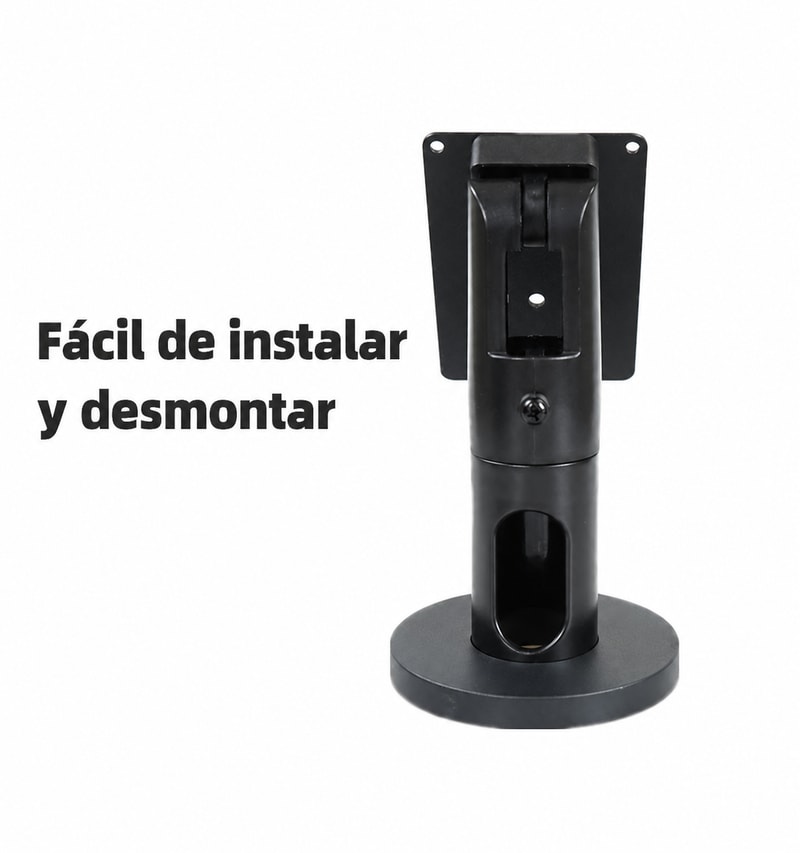 Soporte POS giratorio de 270 grados para WizarPOS P1, vista de instalación 1