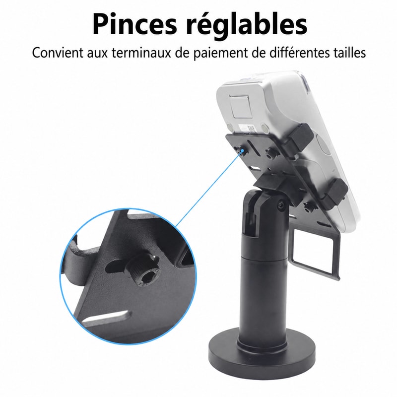 Support pivotant universel pour terminal POS, vue de détail 1