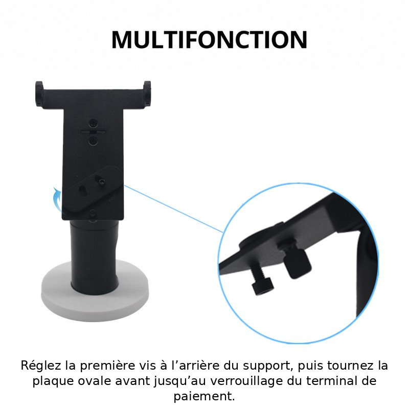 Support POS rotatif à 270 degrés pour Verifone V205C, vue détaillée 2