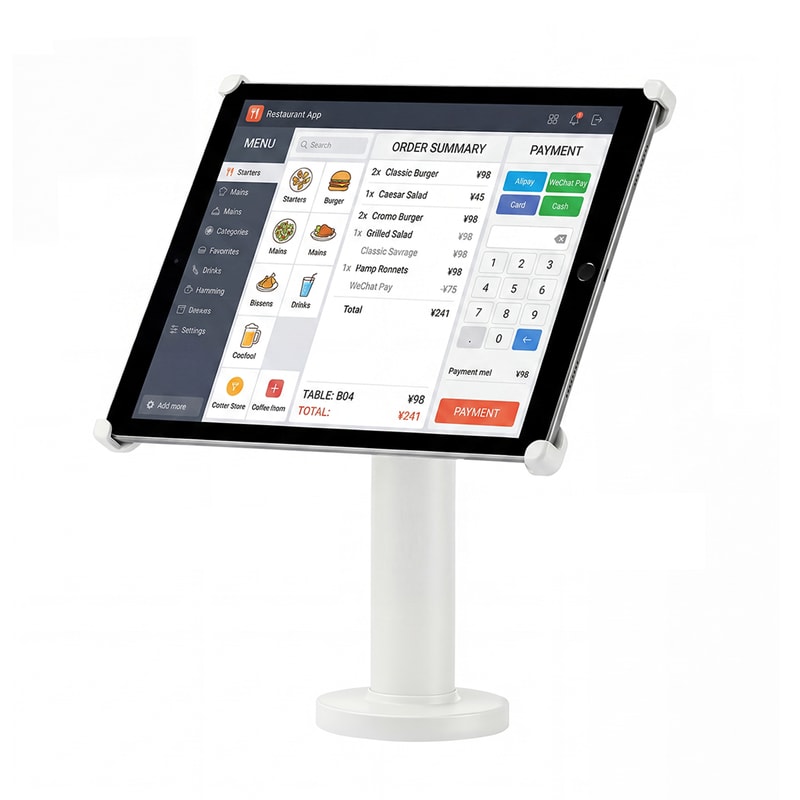 Anti-Theft X-Frame Tablet POS Stand, feature view 2