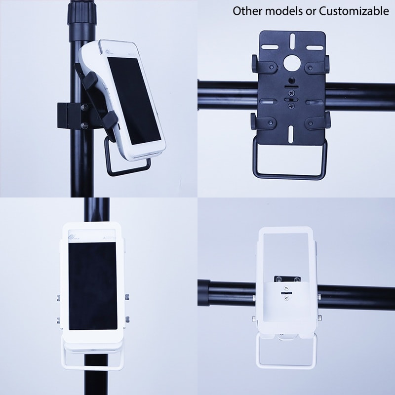 Bus POS Terminal Holder for PAX A920, configuration view 1