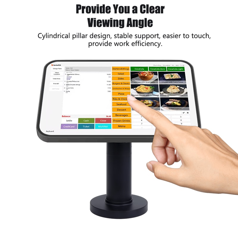 Adjustable VESA POS Display Stand, application view 1