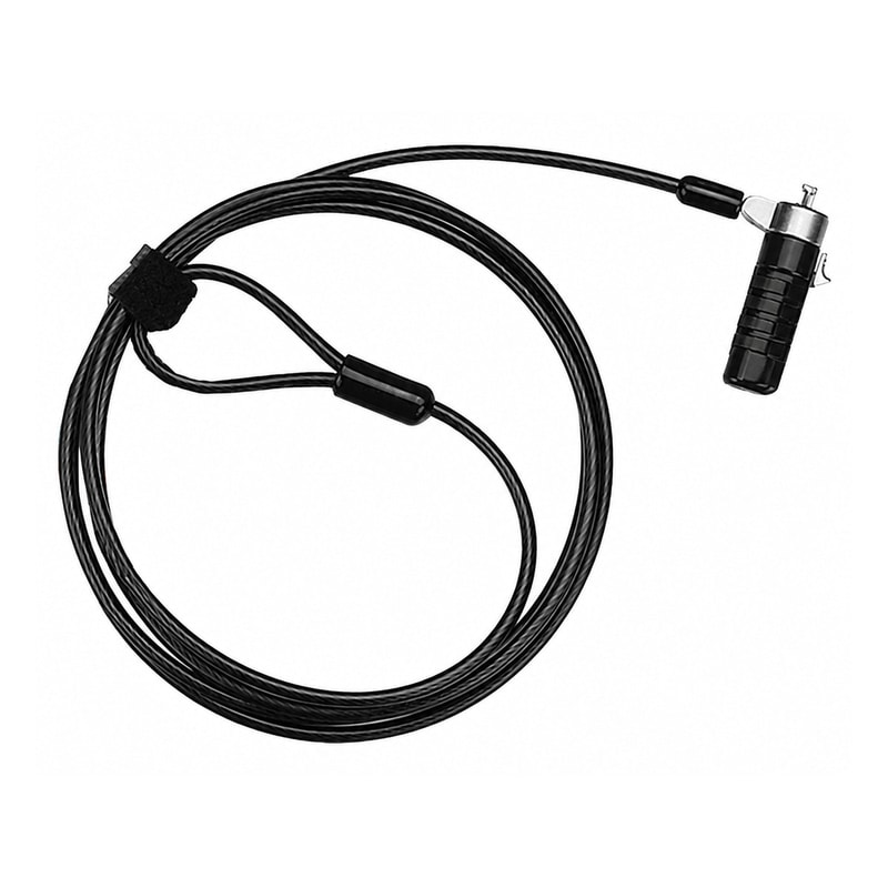 Dell-Compatible Laptop Combination Cable Lock, feature view 1