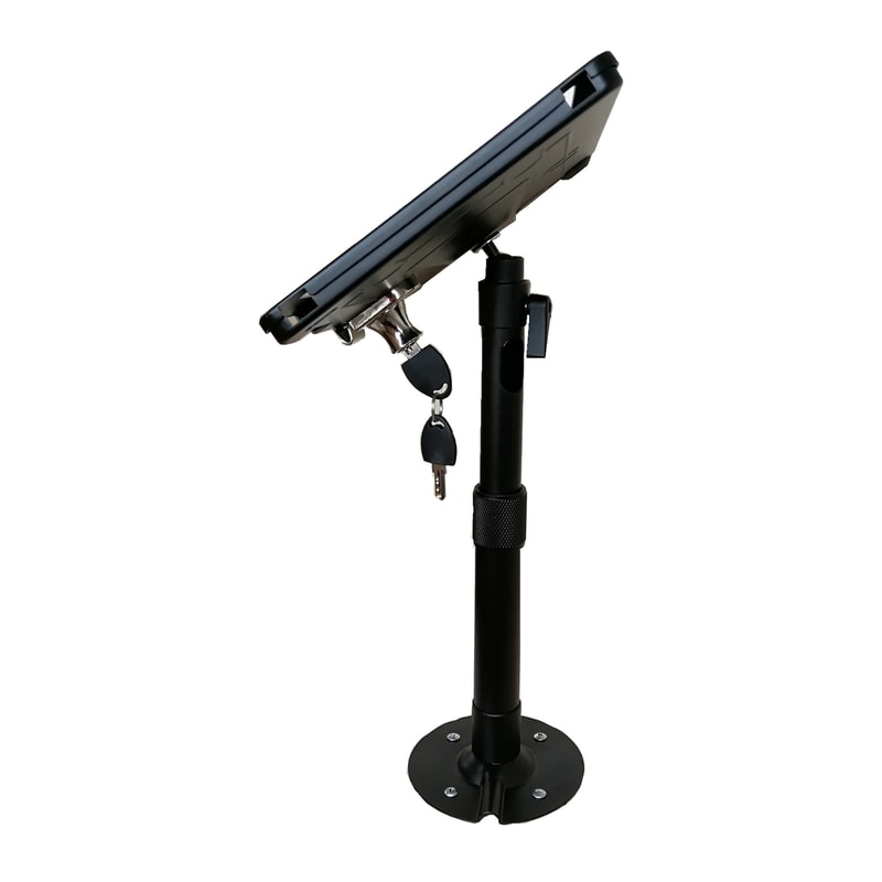 Lockable Height-Adjustable Tablet Stand