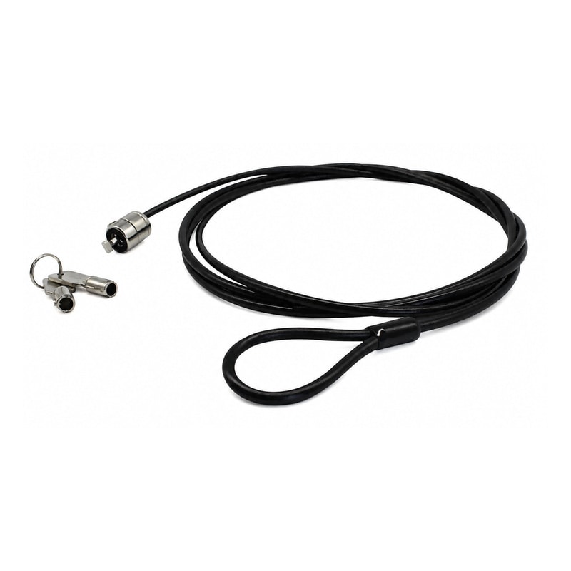 4 mm Keyed Laptop Security Cable, feature view 2