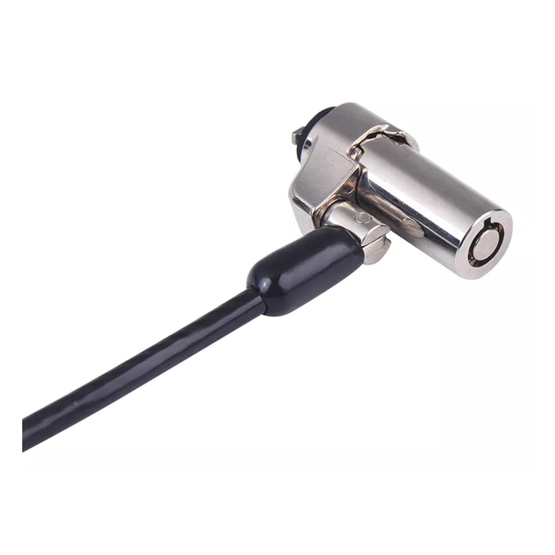 HP-Compatible Laptop Keyed Cable Lock, feature view 2