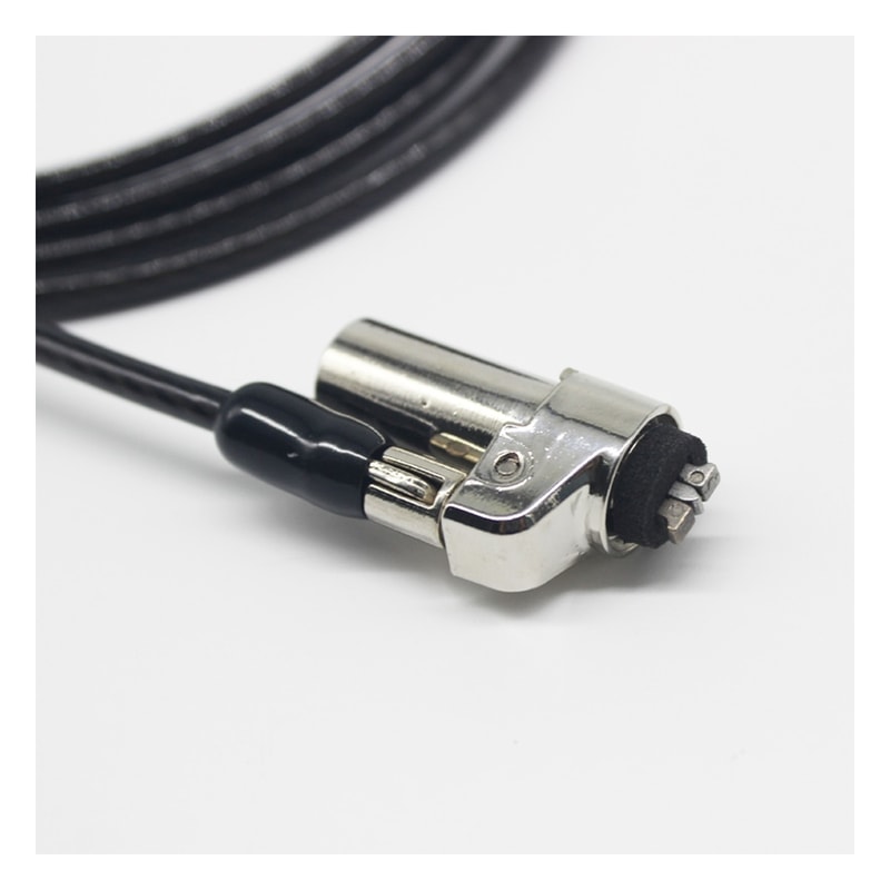 HP-Compatible Laptop Keyed Cable Lock, feature view 3