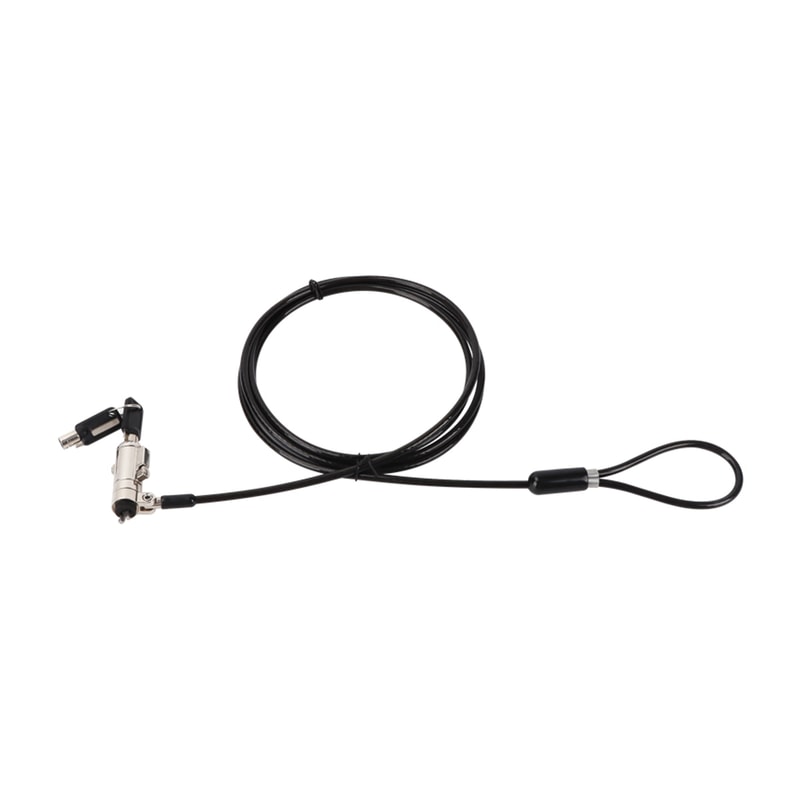 Universal Keyed Laptop Cable Lock, feature view 2