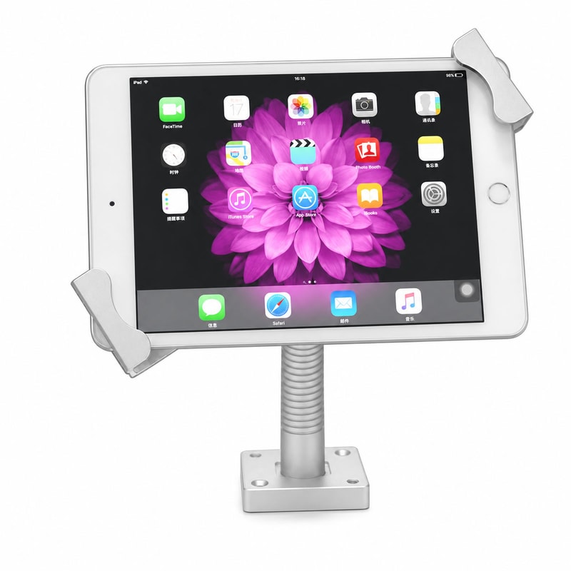 Lockable Desktop and Wall Tablet Mount, feature view 2