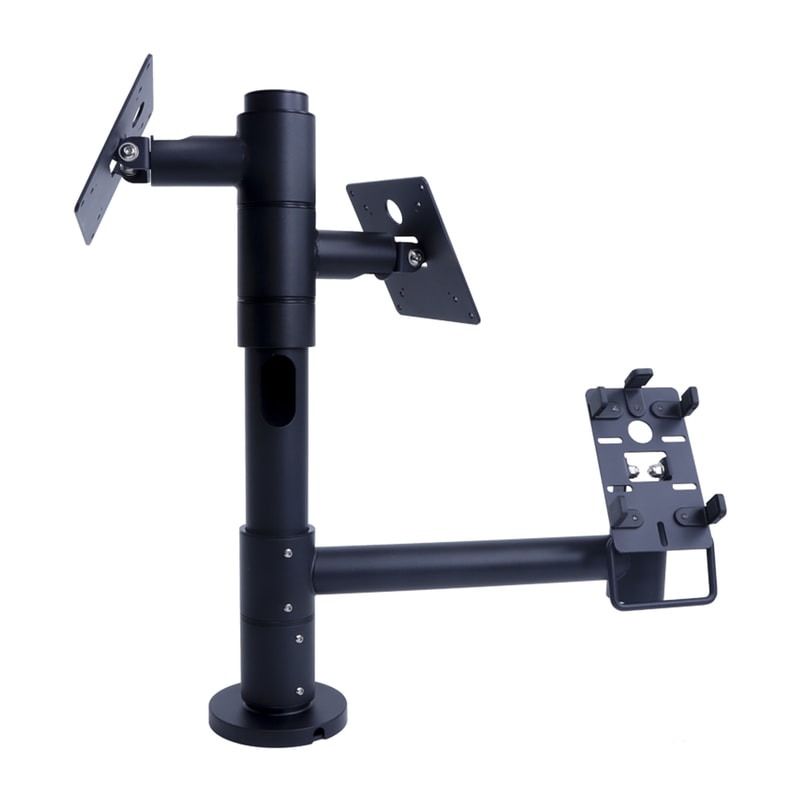 360° VESA 75/100 POS Pole Mount, customization reference 1