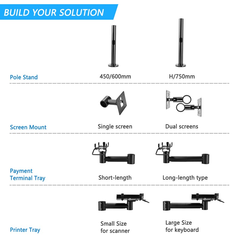 HCC309 modular POS components