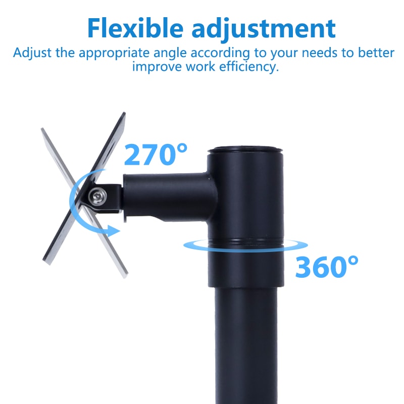 Height-Adjustable VESA POS Pole Mount, movement view 1