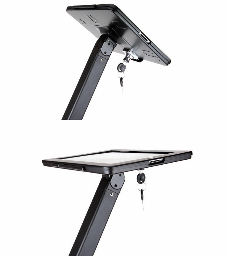Security Tablet Floor Stand for 9.7-Inch iPad, construction view 1