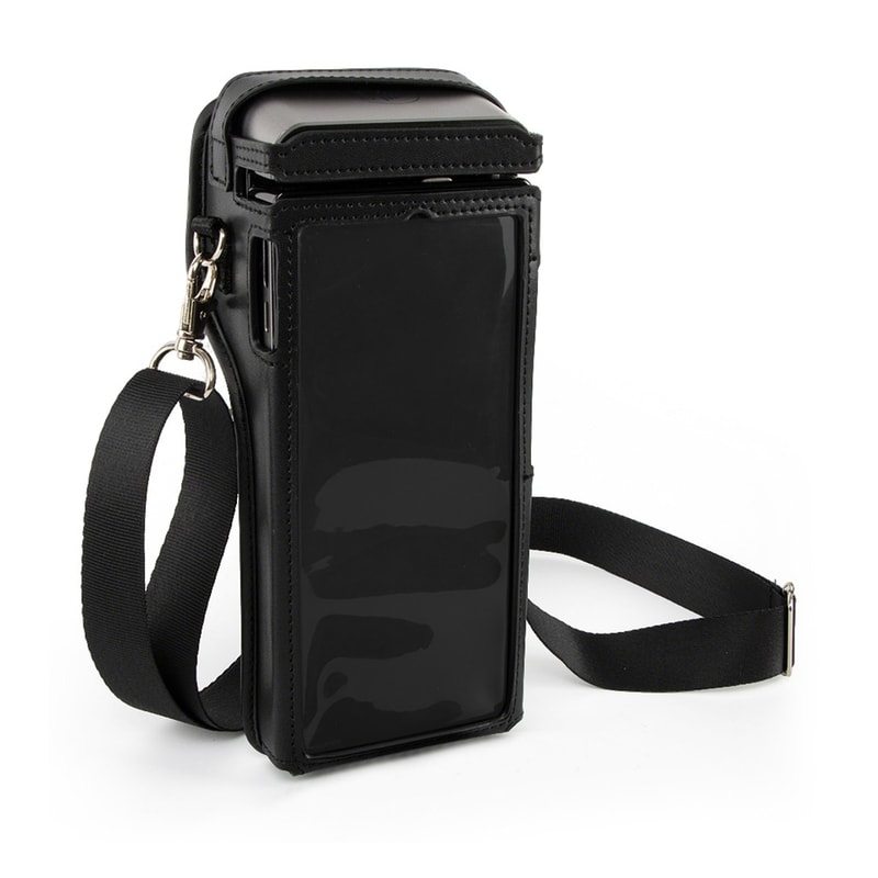 Handheld PU Leather POS Holster Case for Sunmi P3, customization reference 1