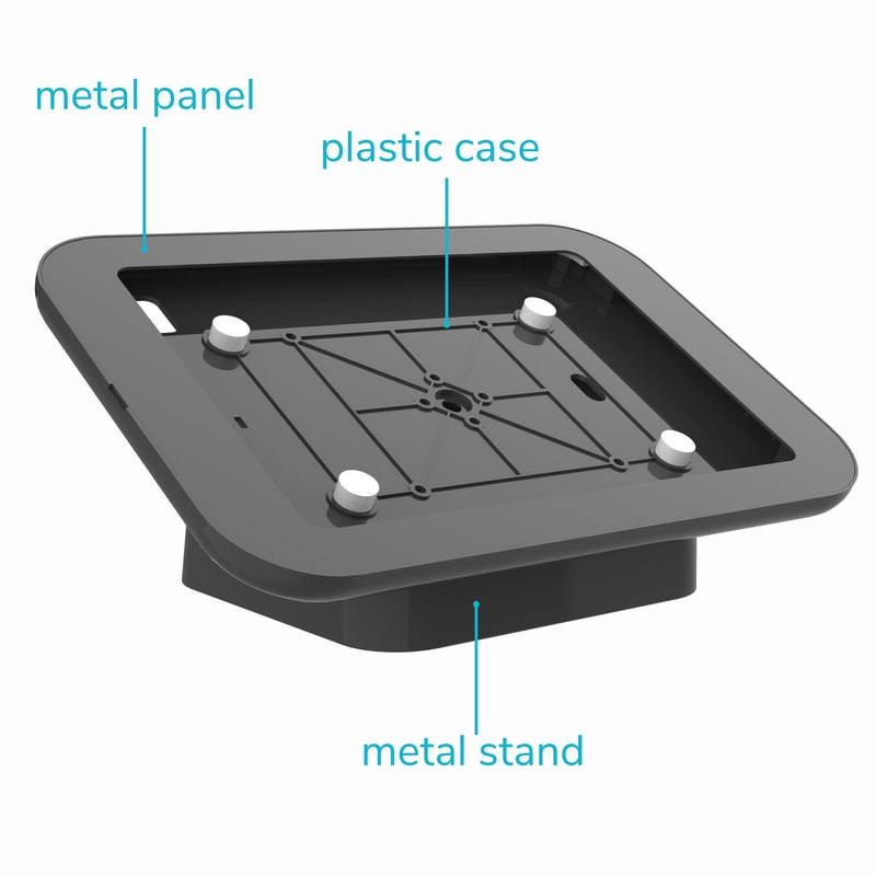 Lockable iPad Counter/Wall Mount, 9.7-11 Inch, construction view 1