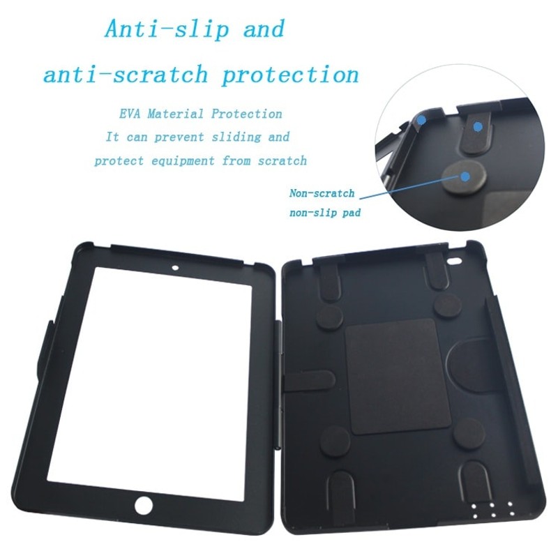 Lockable 9.7-Inch iPad Wall Mount, construction view 1
