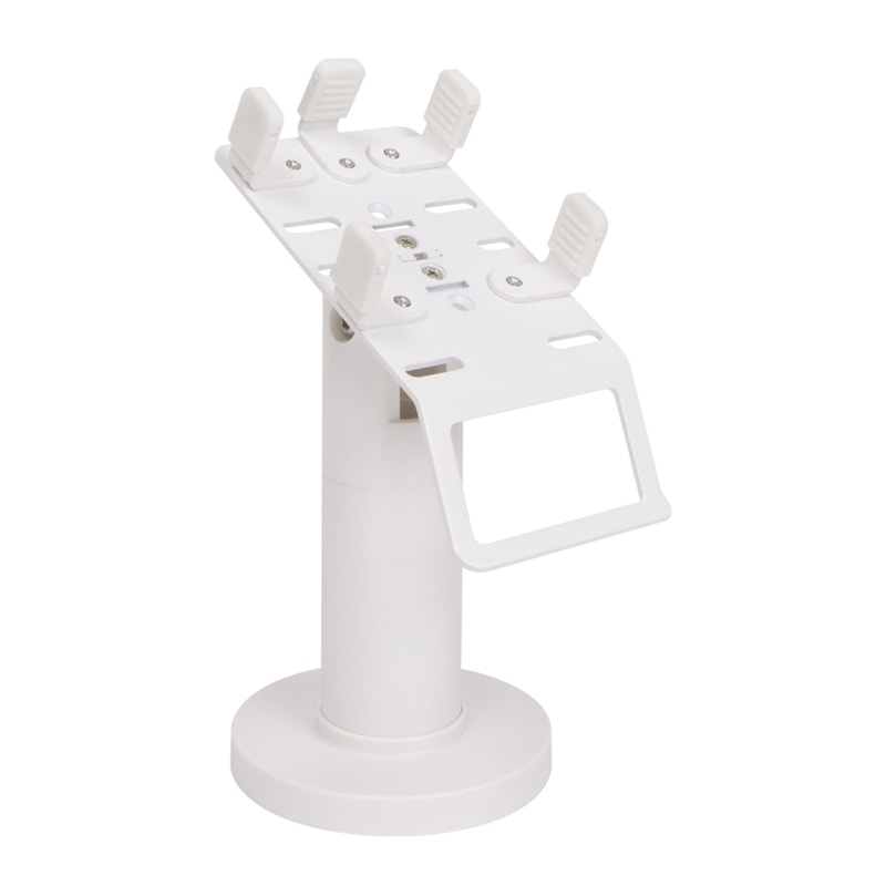 White Detachable Swivel POS Terminal Stand